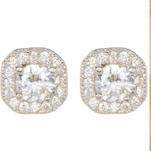 Swarovski Crystal Halo stud earrings